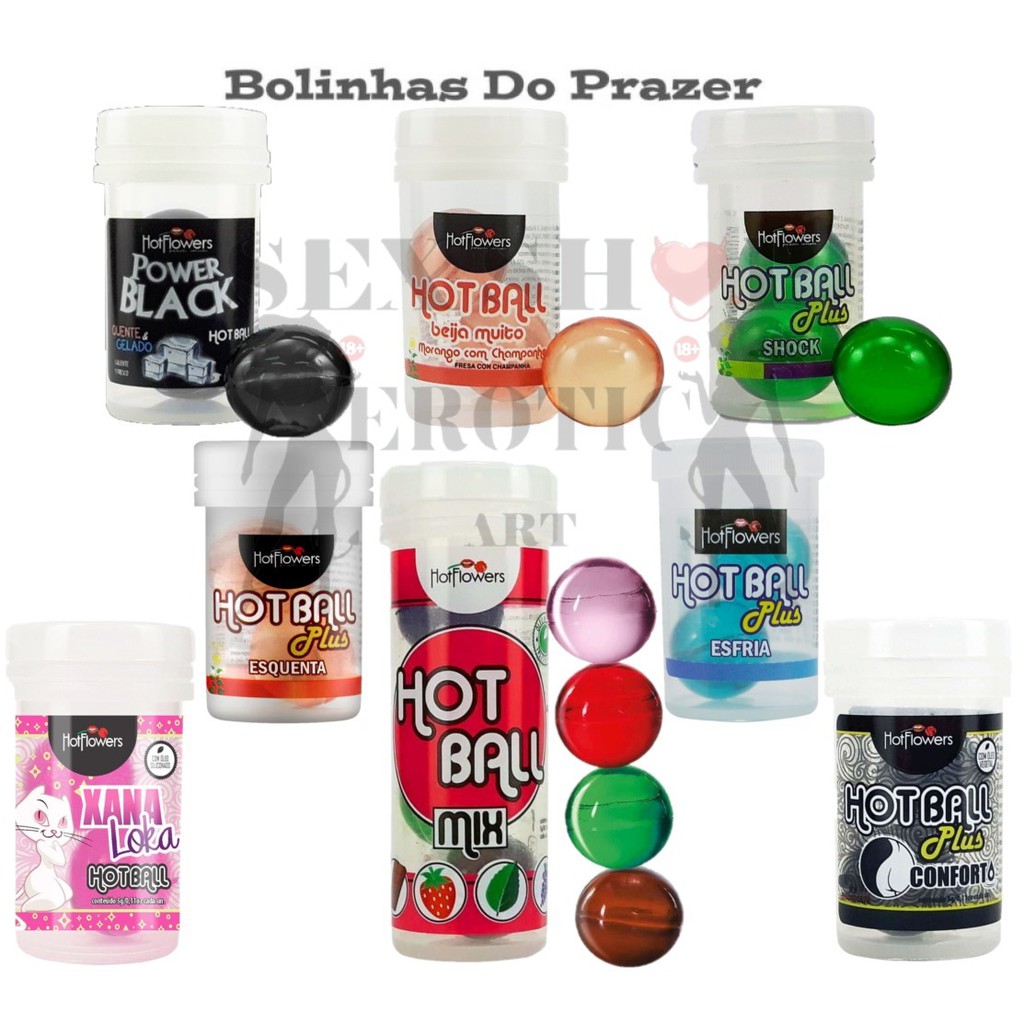 Hot Ball Bolinhas Do Prazer Esquenta Esfria Xana Loka Power Black Hotflowers Shopee Brasil 0147