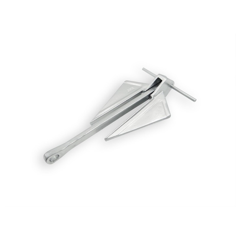 Ancora 2,5kg Danforth Galvanizada para Jet-Ski ou Caiaque