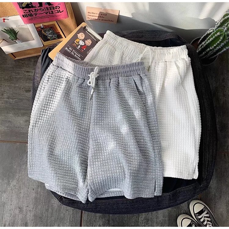 Short Masculino De Cinco Pontos casual Com shorts Para plus size Praia/Exercício/Esportes/fitness em Oferta na Shopee