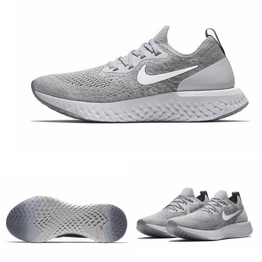 tenis nike feminino cinza e branco