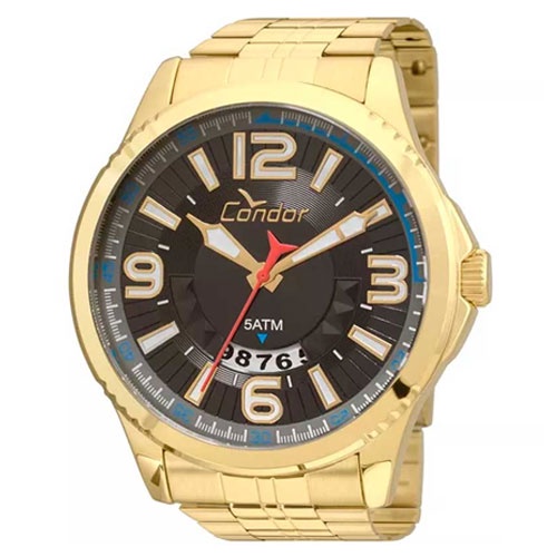 Relógio Masculino Dourado Original Elegante (Relogio Marido, Relogio Homem, Relogios Masculinos)