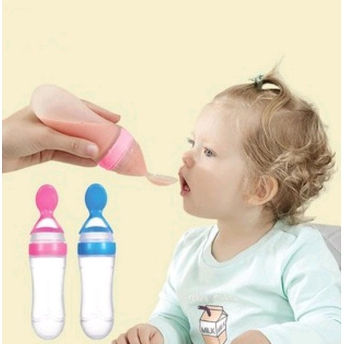 Mamadeira Colher Dosadora Bebê Silicone