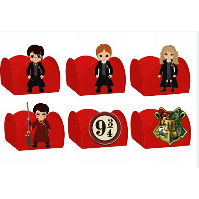 100 Forminha de Doces Harry Potter em Oferta na Shopee