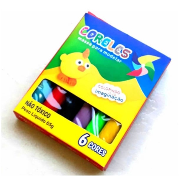Massinha de modelar Coreles + BRINDE SURPRESA| papelaria fofa| material escolar| Papelaria| material escolar 2022.