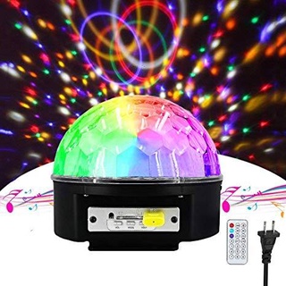 Bola maluca Led Magic RGB com Conexão para Música
