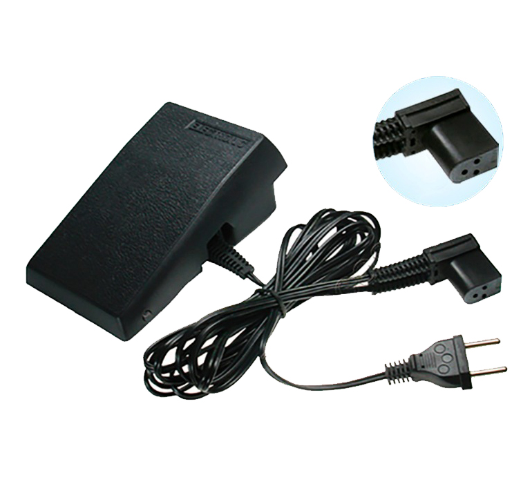 Pedal Reostato Singer Facilita Plus Pratika Premium Bella 220v em Oferta na Shopee