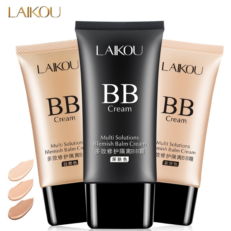 LAIKOU Corretivo BB Cream À Prova D'água Para Olheiras/Duradoura/Iluminada/Maquiagem