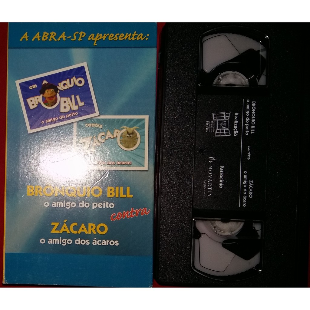 VHS ORIGINAL BRÔNQUIO BILL CONTRA ZÁCARO