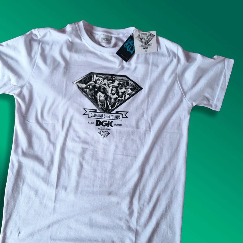 Camiseta DGK x Diamond Supply Co - Tam. GG (Veste G) | Shopee Brasil