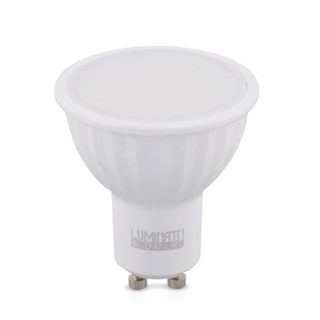 Lampada Led Dicroica Luz Amarela Mr16 7W Gu10 2700K Bivolt em Oferta na Shopee