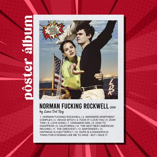 Pôster Álbum Norman Fucking Rockwell - Lana Del Rey
