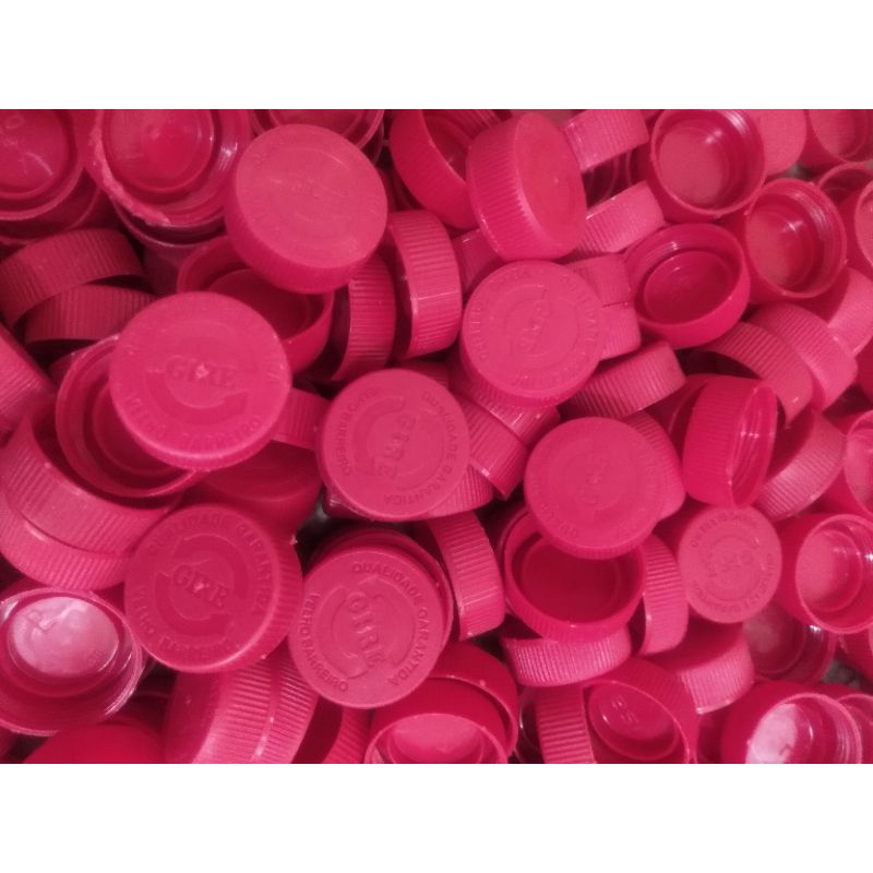 Tampinhas de velho barreiro recicladas para artesanato. kit com 100 unidades.