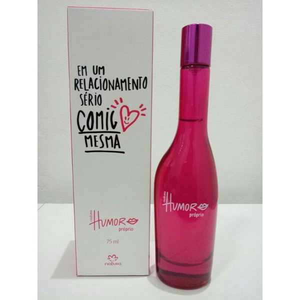 Perfume humor próprio 75ml desodorante Colônia natura | Shopee Brasil