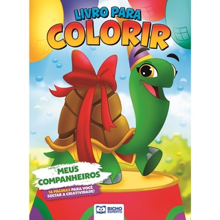 Livro Para Colorir Meu Pet - Meus Companheiros