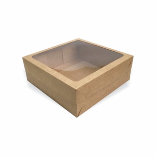 Caixa Com Visor 20x20x7 - 10 unidades em Oferta na Shopee