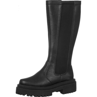 Bota feminina Gigil coturno sola tratorada plataforma elástico
