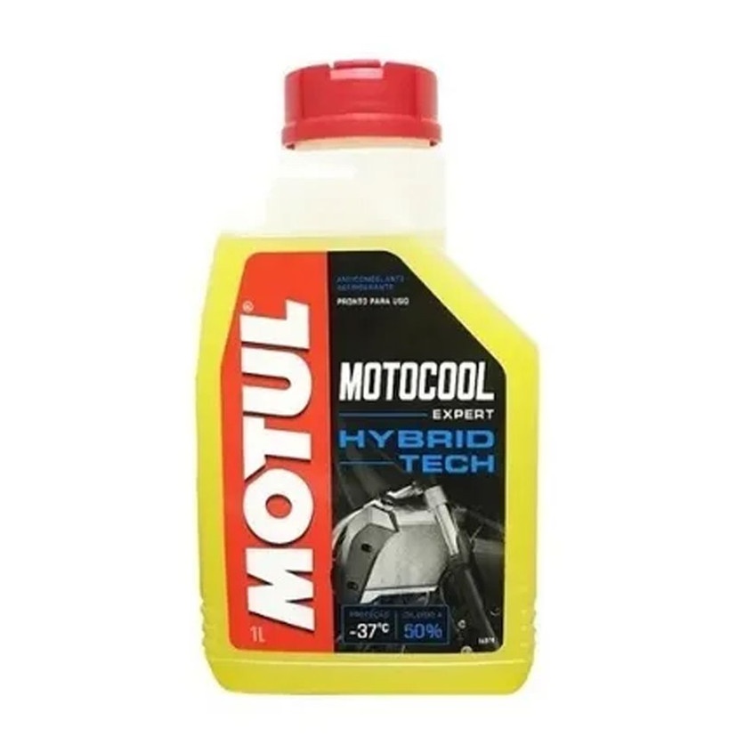 Aditivo Radiador Motocool Expert Hybrid Tech Amarelo 1 Litro