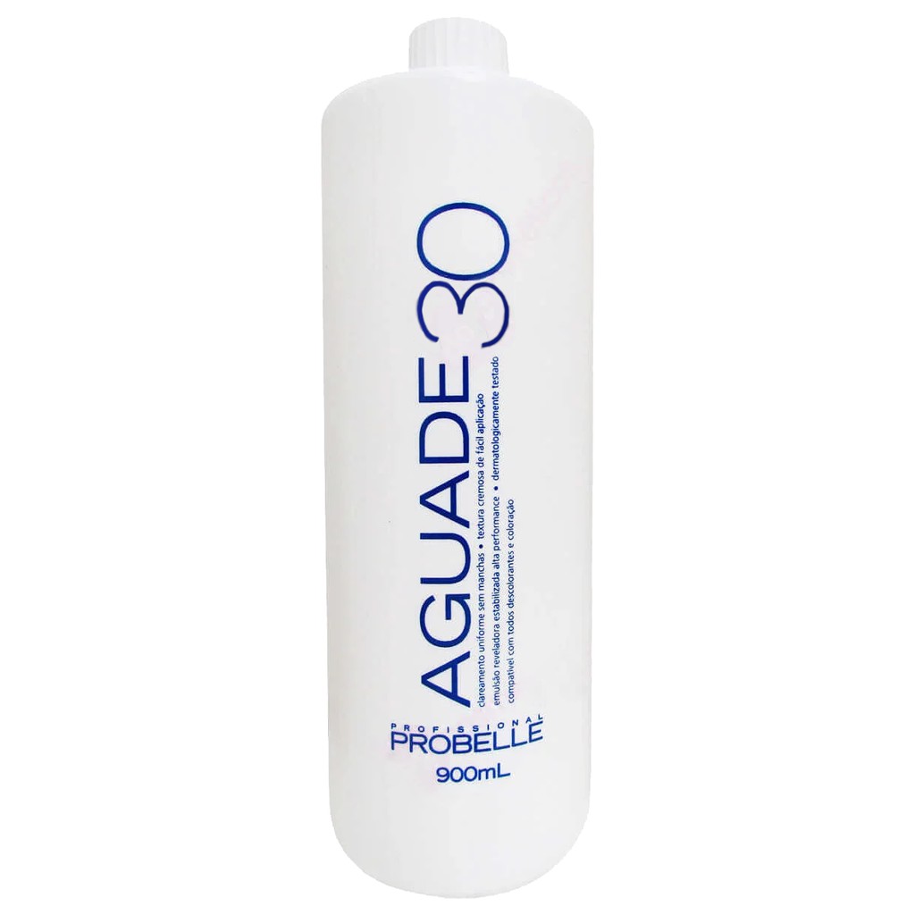 Água Oxigenada de 30 Volumes 900ml Probelle