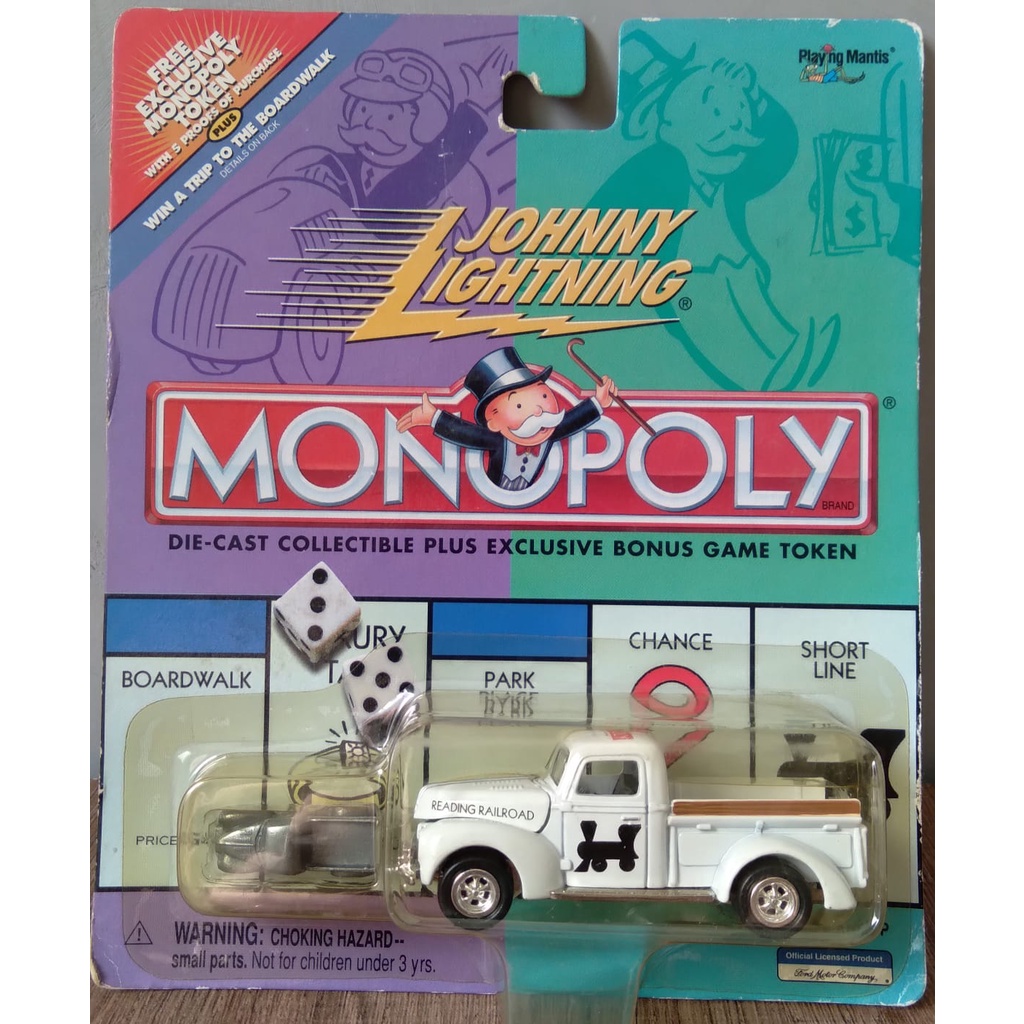 JOHNNY LIGHTNING FORD TRUCK – TEMÁTICA MONOPOLY