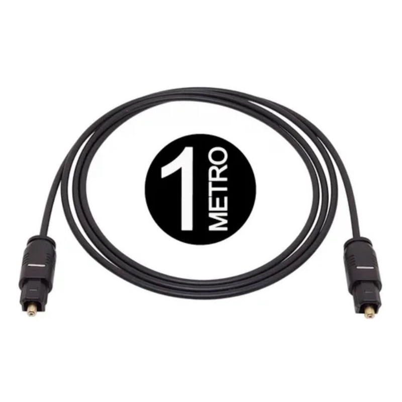 Cabo Audio Optico Digital Toslink 1 Mt Spdif 5.1 Home Top