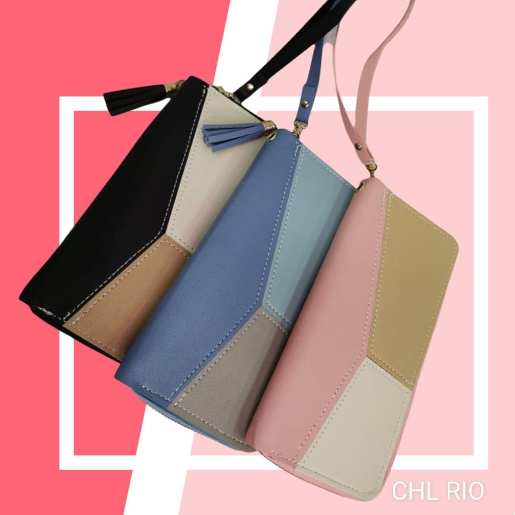 Carteira Feminina Com Zíper De Grande Capacidade Multifuncional CT-07 Carteira Feminina Com Zíper De Grande Capacidade Multifuncional CT-07