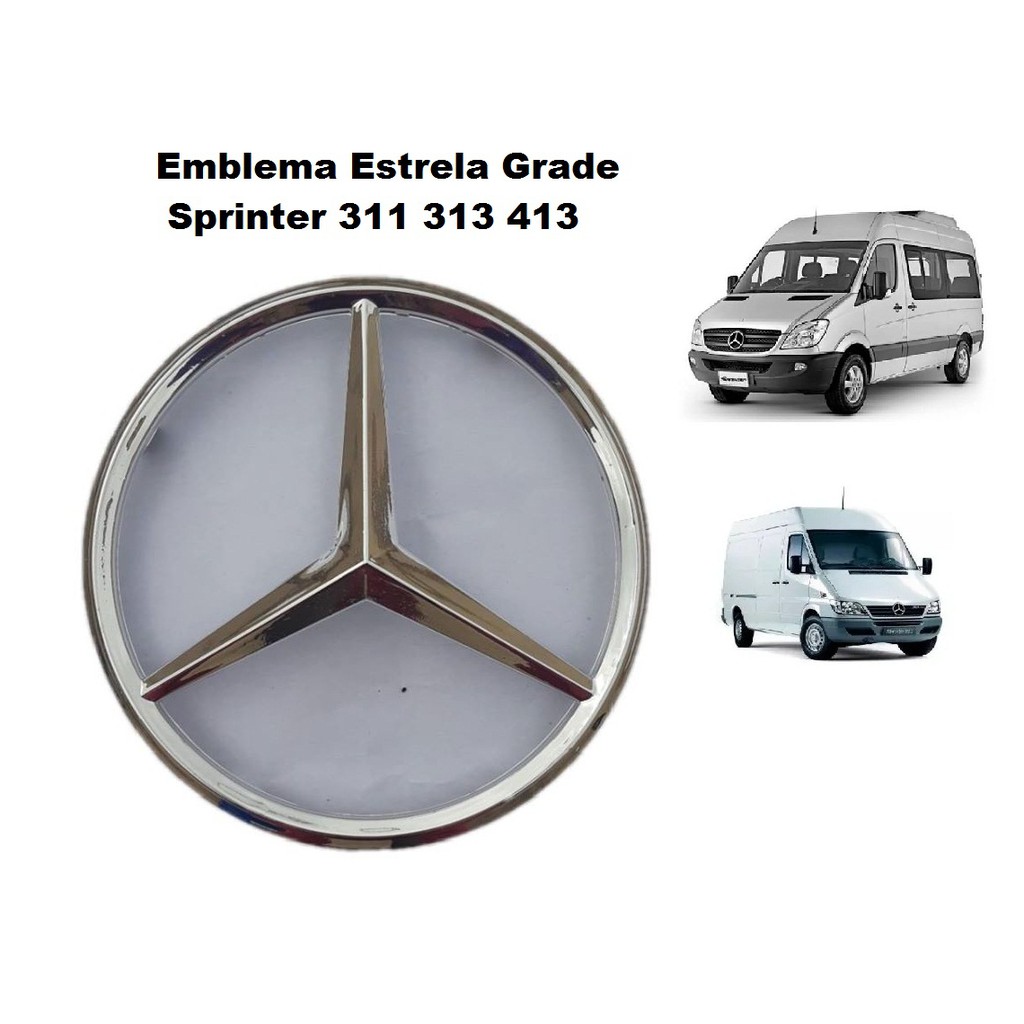 Emblema Estrela Grade Sprinter 311 313 413 em Oferta na Shopee