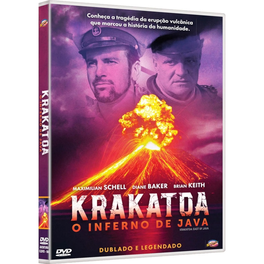 Dvd: Krakatoa, o Inferno de Java - Original e Lacrado