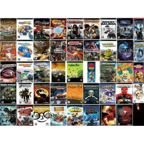 350 jogos para psp