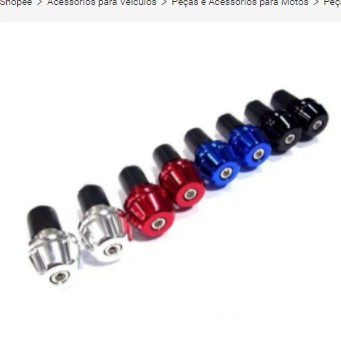 4 Peso Para Guidão De Motocicleta Universal Moto em Oferta na Shopee