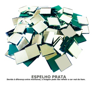 Pastilhas de espelhos de vidro 1x1cm - 150 peças avulsas - Artesanatos - Mandalas - Mosaicos -não autocolante - veja a descrição abaixo.