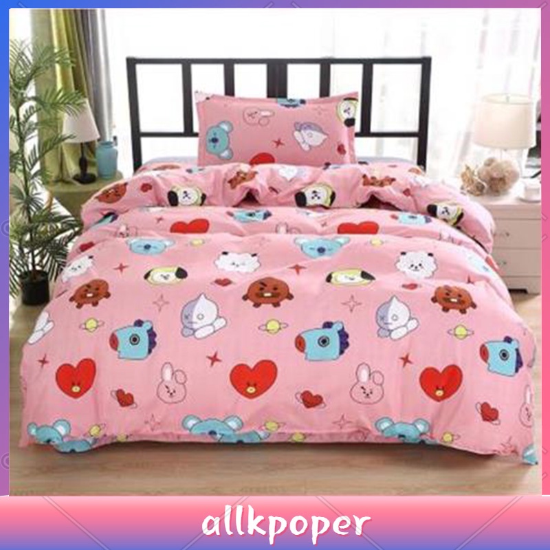 bt21 bed cover