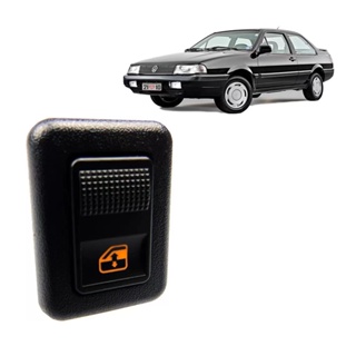 Botao Vidro Eletrico Vw Santana Simples C/ Moldura Dianteira Direita Led VERMELHO / VW0161 em Oferta na Shopee