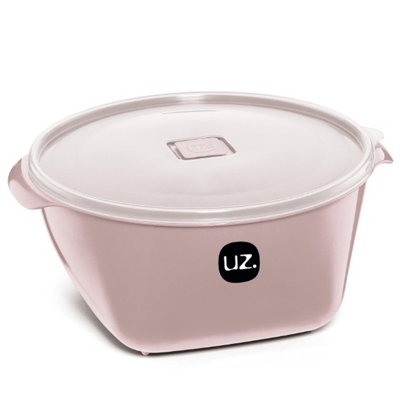 POTE 6LTS MULTIUSO REDONDO PLASTICO ROSA - Uz utilidades