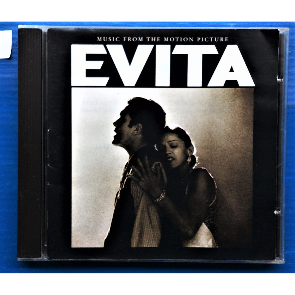 Cd Evita - Soundtrack - Trilha Do Filme - 1996 - Com Madonna | Shopee ...