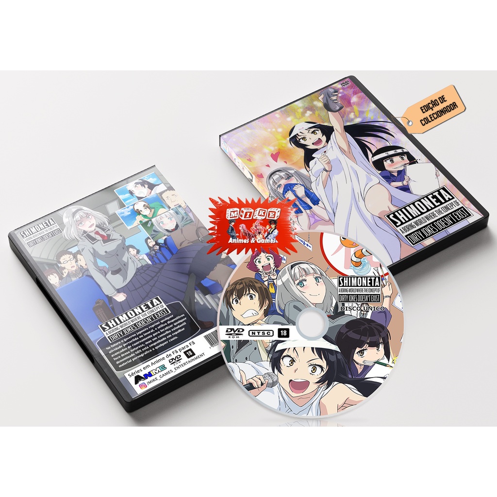 Shimoneta: A Boring World Where The Concept Of Dirty Jokes Doesn't  Exist-Complete Series-Essentials [Blu-Ray] 