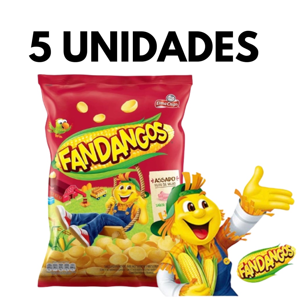 Salgadinho Elma Chips Kit Com 10 Unidades - Cheetos/ Fandangos / Doritos