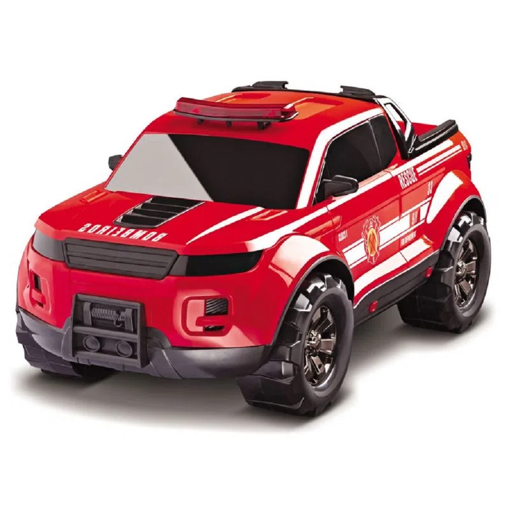 Brinquedo Caminhonete Pick Up Corpo de Bombeiros 0992 Roma em Oferta na Shopee
