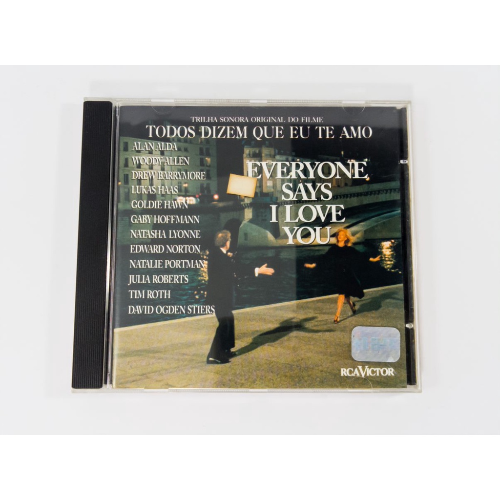 CD Todos Dizem Que Eu Te Amo Trilha Sonora Filme