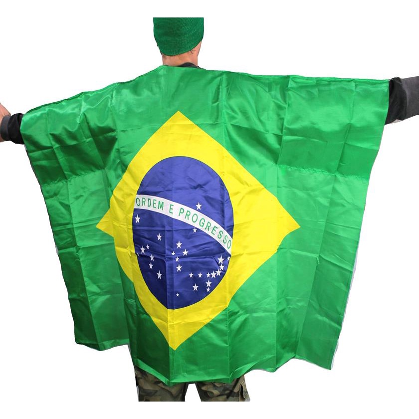 Bandeira De Costas Copa Brasil Torcida Selecao Brasileira