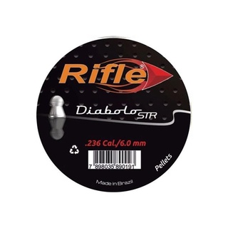 Chumbinho Diabolô STR 6mm – Rifle 200 unidades