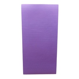 Colchonete Eva Tapete Yoga Academia Exercícios 100x50x1cm 10mm Lilás Yoga Pilates Antiderrapante