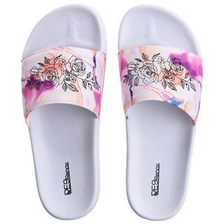 Chinelo Slide Renov Flower Tattoo