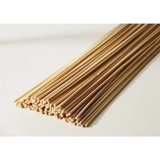 Varetas De Madeira 20cm X 2mm P/ Produção De Incenso (Natural - Sem Químicos)