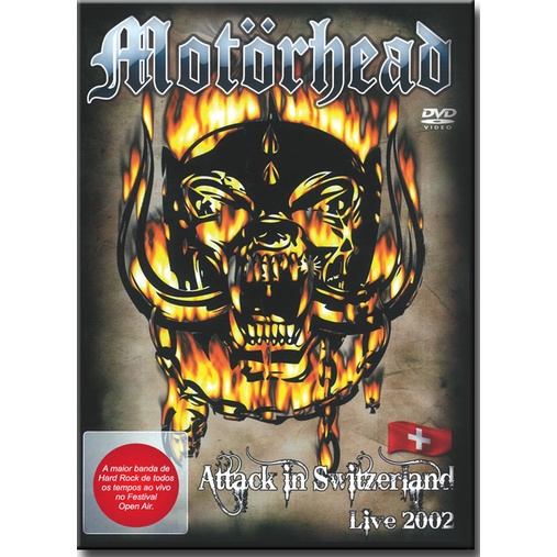 Dvd Motorhead - Attack in Switzerland Live 200