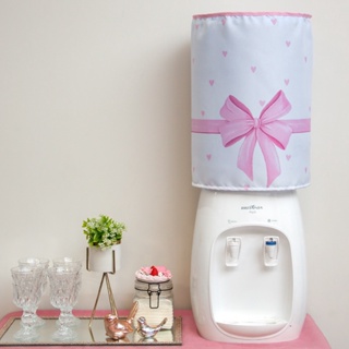 Capa para Galão 20 Litros de Água - Laço Rosa - Digital em Oferta na Shopee