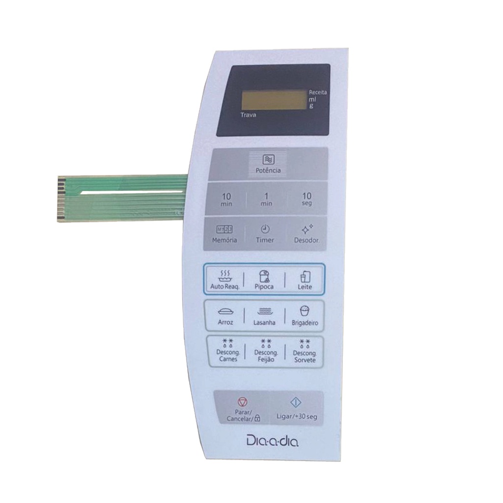 MEMBRANA COMPATIVEL MICROONDAS PANASONIC NN ST 254W - NNST254W