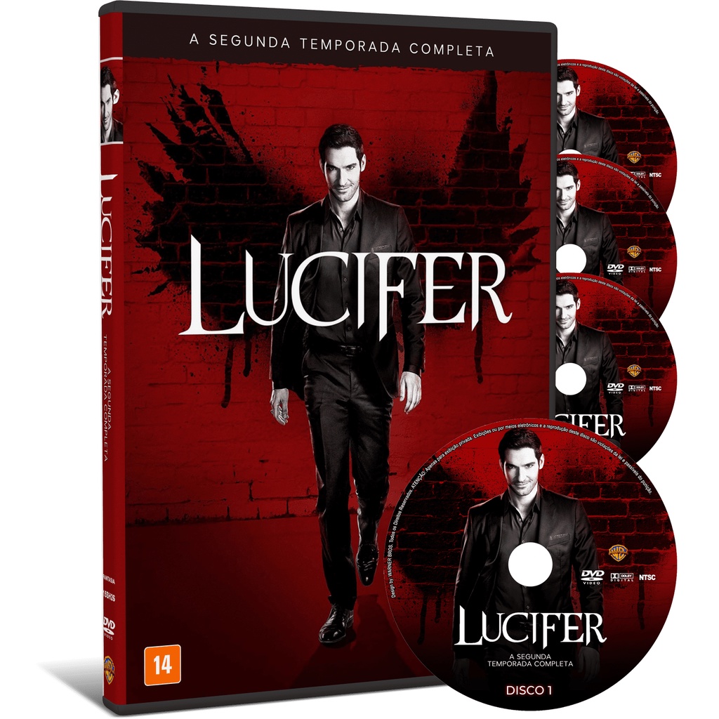 DVD Série Lucifer 2ª Temporada Completa (2017) | Shopee Brasil
