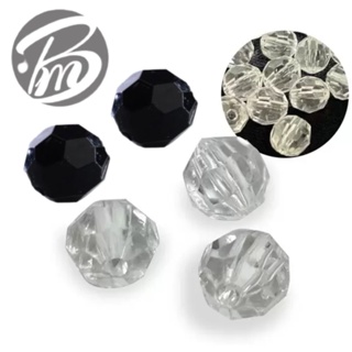 Miçanga Passante Sextavado Cristal/Grafite - Envio imediato em Oferta na Shopee