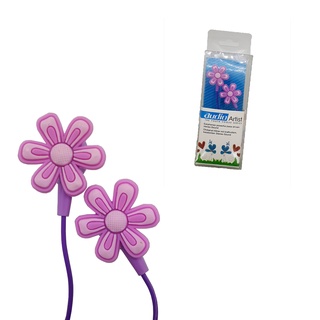 Promoção Fone De Ouvido Infantil Criança Flor Com Fio Desenho Fofo e Divertido P2 Celular Tablet Mp3