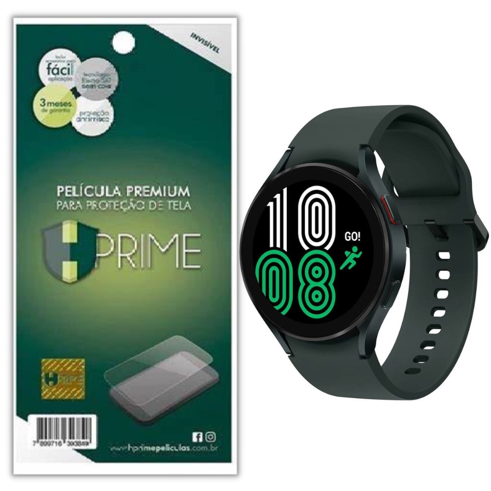 Película HPrime para Samsung Galaxy Watch4 44mm - PET Invisivel